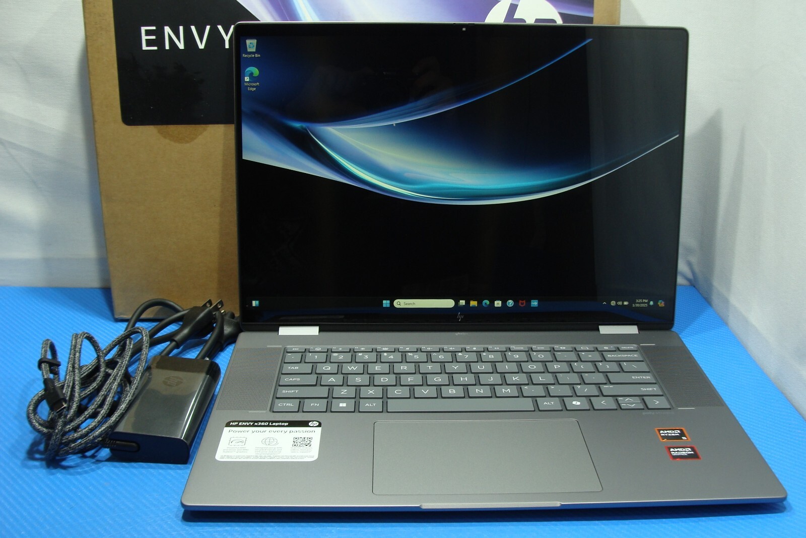 HP ENVY x360 16-ad0013dx 2-in-1 16″ TOUCH AMD Ryzen 5 3.5GHz 8GB 512GB 100tt