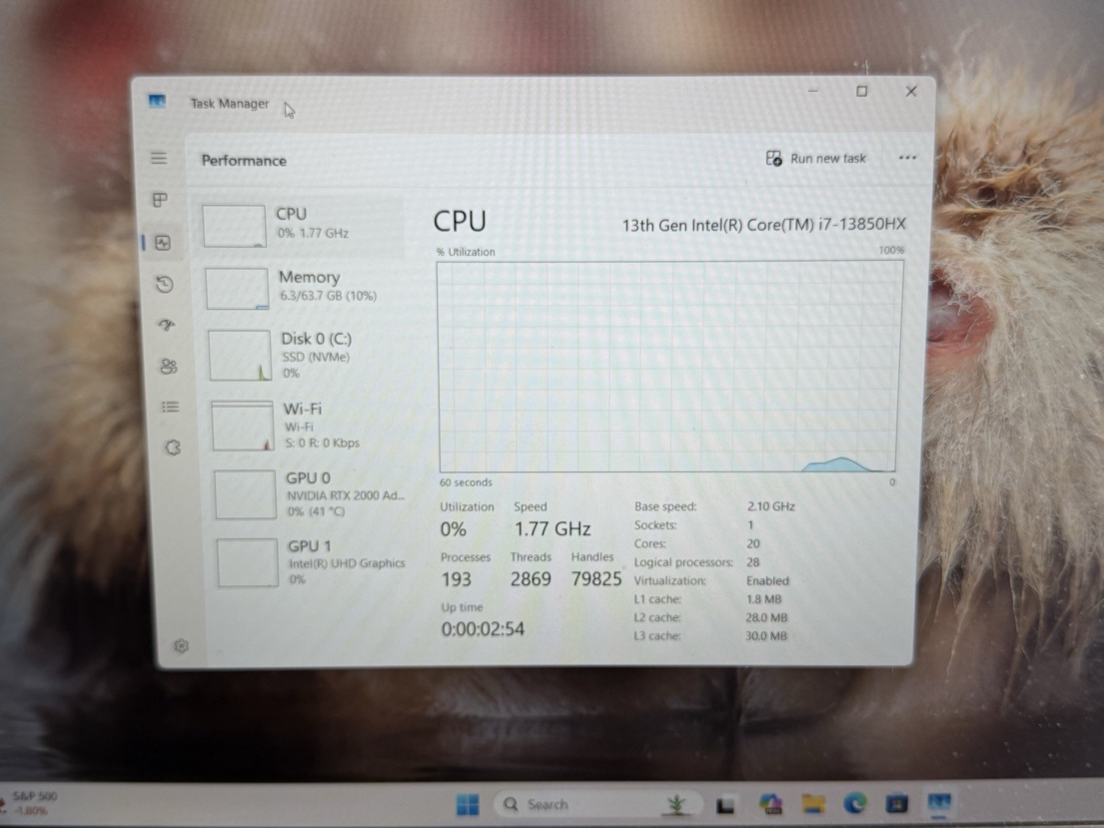 Dell Precision 7680 16″ i7-13850HX 64GB Ram 1TB SSD RTX 2000 Ada