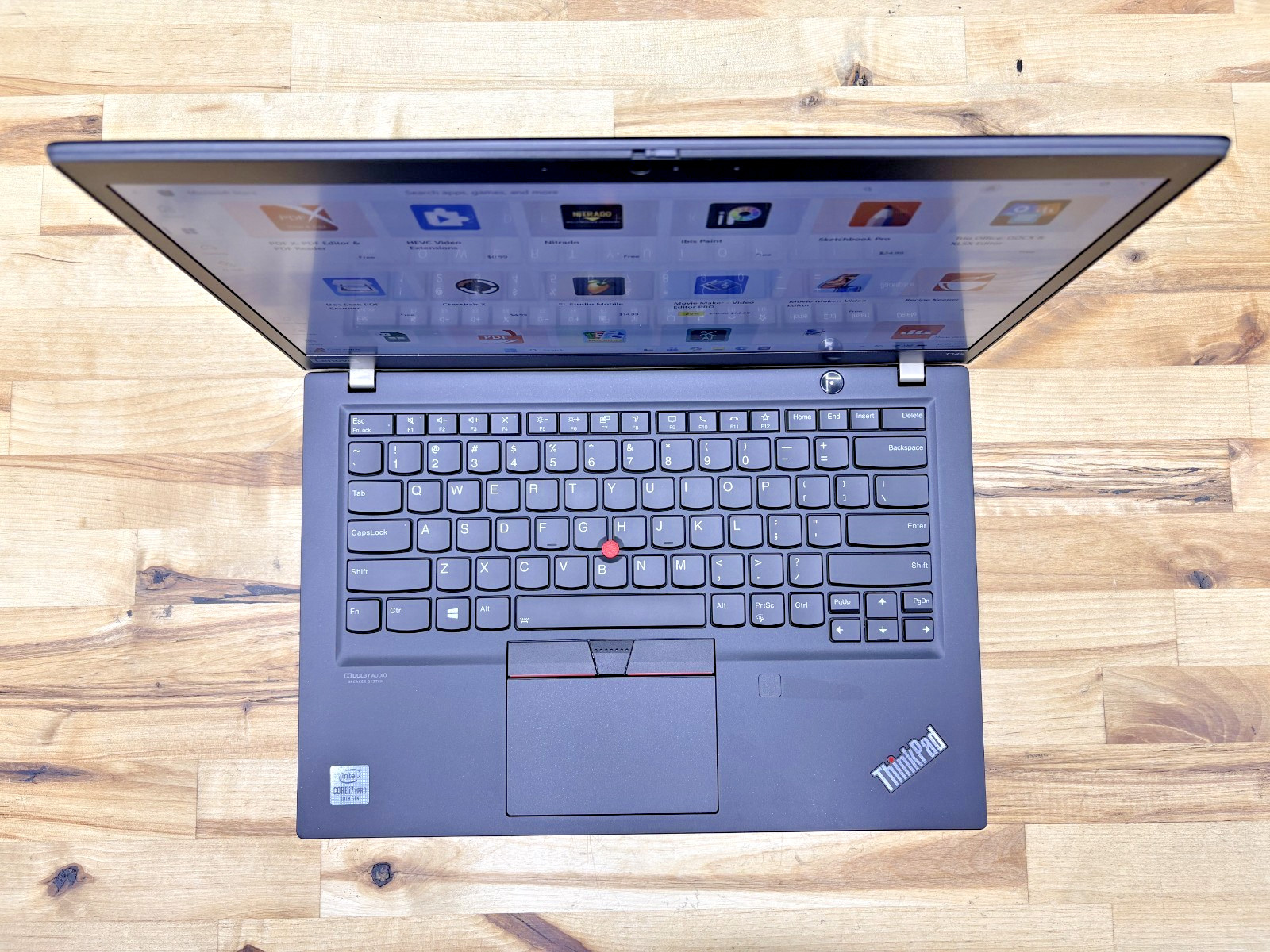 Lenovo ThinkPad T14s Gen 1 Intel i7-10th Gen 1.80GHz 16GB RAM 256GB SSD W 11Pro*