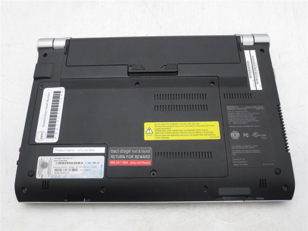 Sony VAIO VPCYB15KX AMD E-350 1.6GHz 16GB RAM 300GB SSD 11.6″