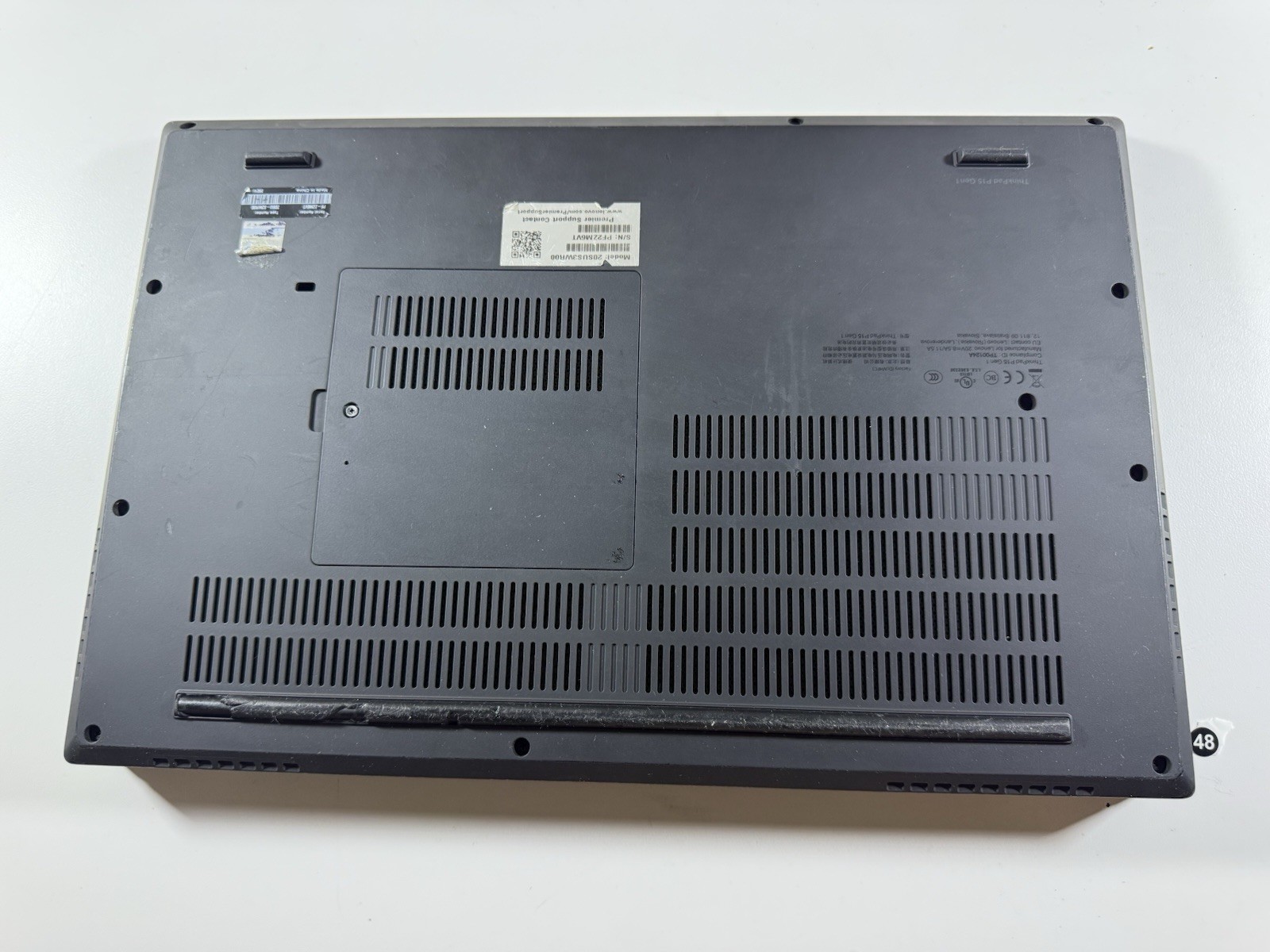 LENOVO THINKPAD P15 GEN 1 | CORE I7-10850H 256GB 16GB RAM WIN 11 NVIDIA T2000