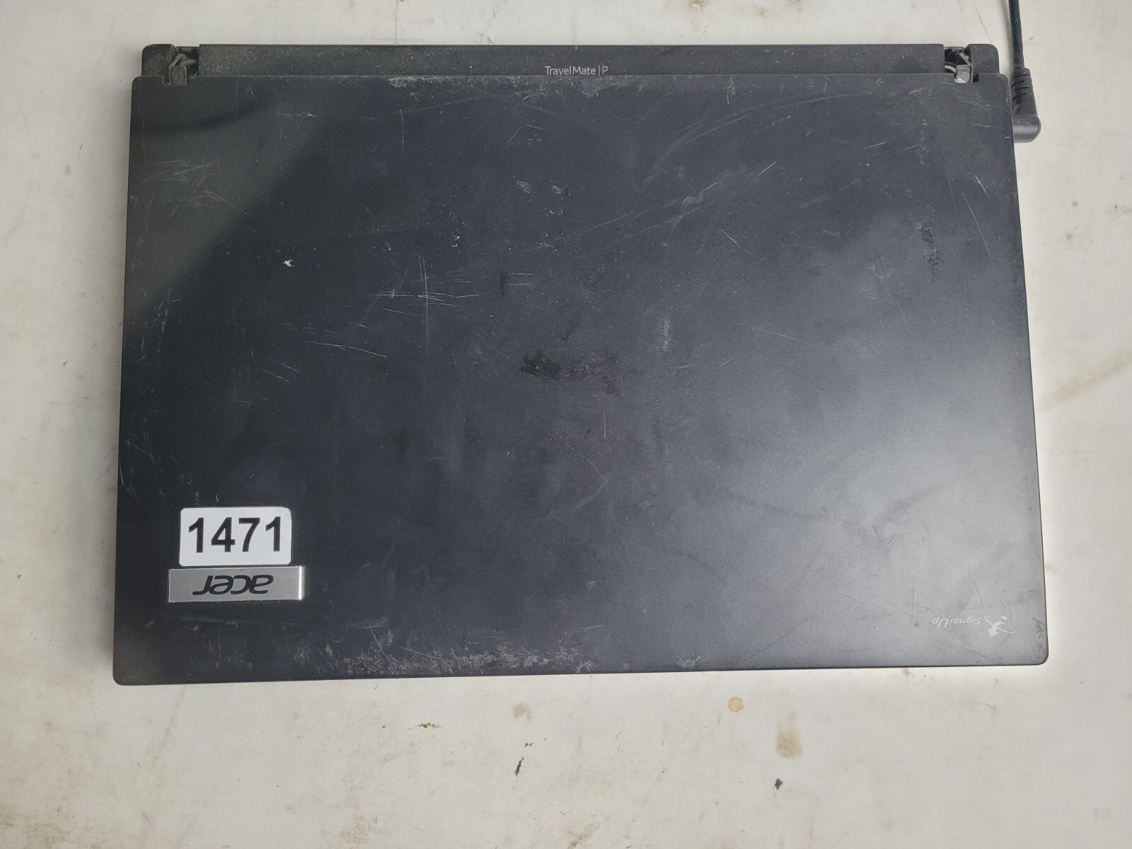 Acer Travel Mate P645 w/i3-4010U, 4GB RAM, 128GB SSD, 14″ Laptop for Parts #1471