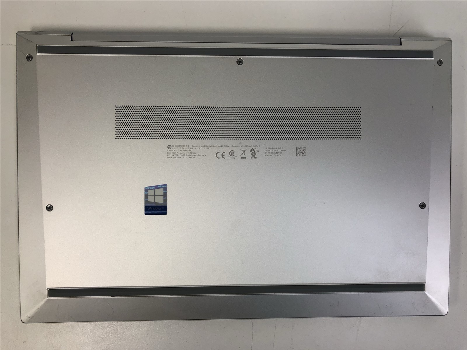HP EliteBook 840 G7: Intel Core i5-10210U 1.6GHz – 16GB – 256GB (SELECT)