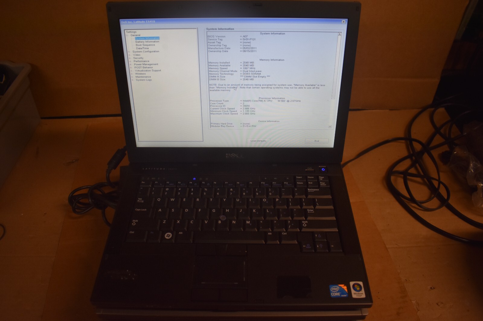 Dell Latitude E6410 14in No HD No Caddy M 520@2.4 & M 560@2.67 Lot of 5