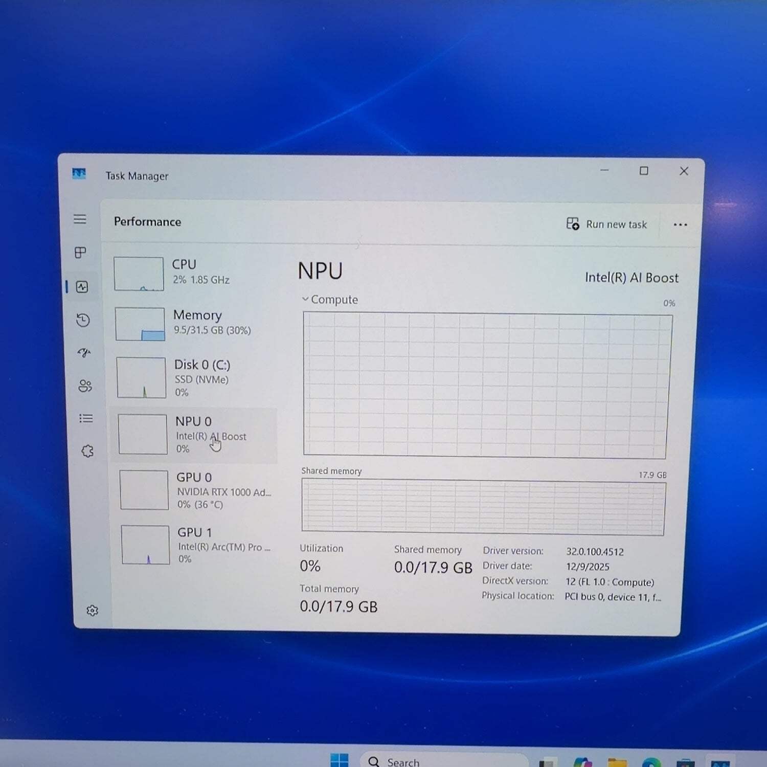 Dell Precision 5690 16″ Core Ultra 7 155H 3.8GHz 32GB RAM 1TB SSD RTX 1000 Ada