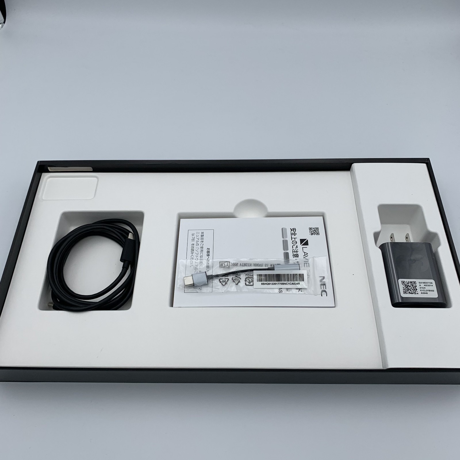 NEC LAVIE Tab T12 PC-T1295DAS 12.6″ OLED Android Tablet 256GB Japan Unused