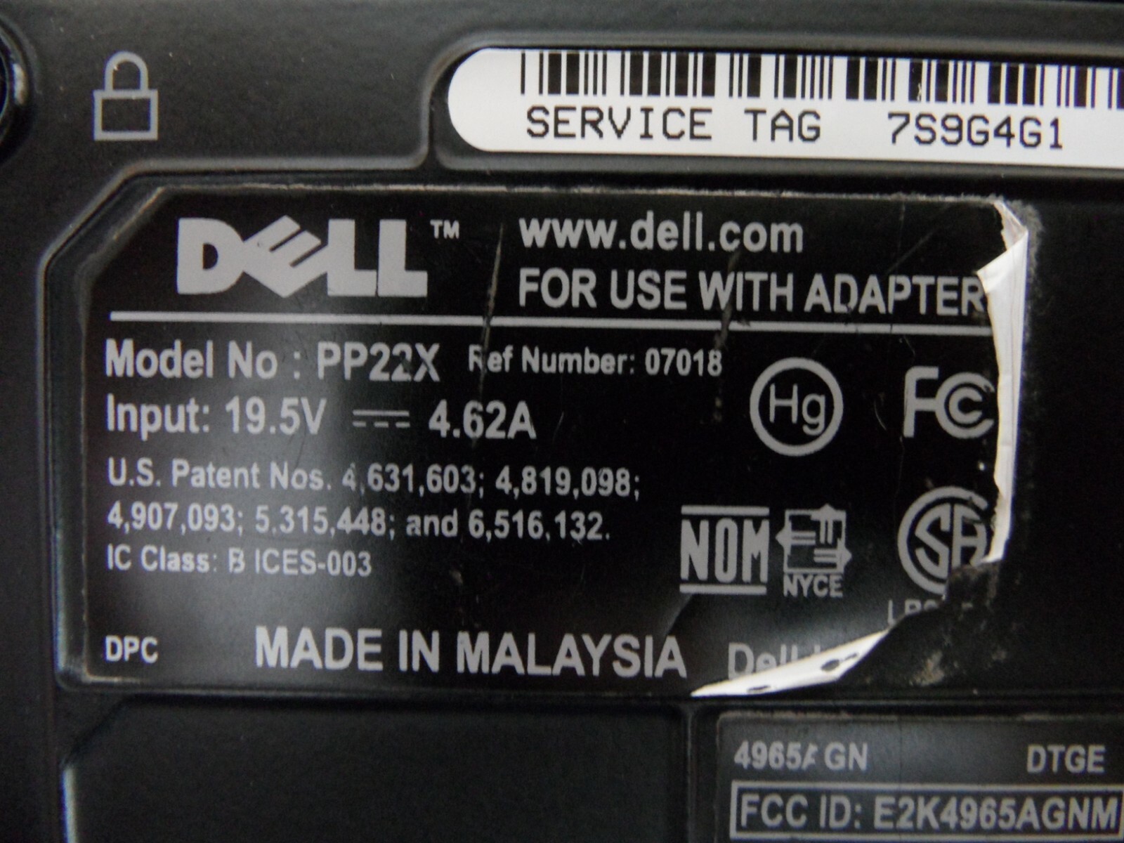 Dell Inspiron 1720 / Core 2 Duo @ 1.83 GHz / Parts Laptop / Posted Bios, Wiped