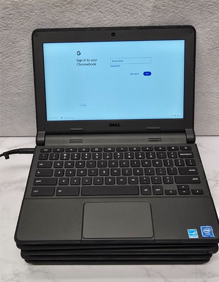 Lot of 5 Dell Chromebook 11 3120 model P22T001 – Read Description