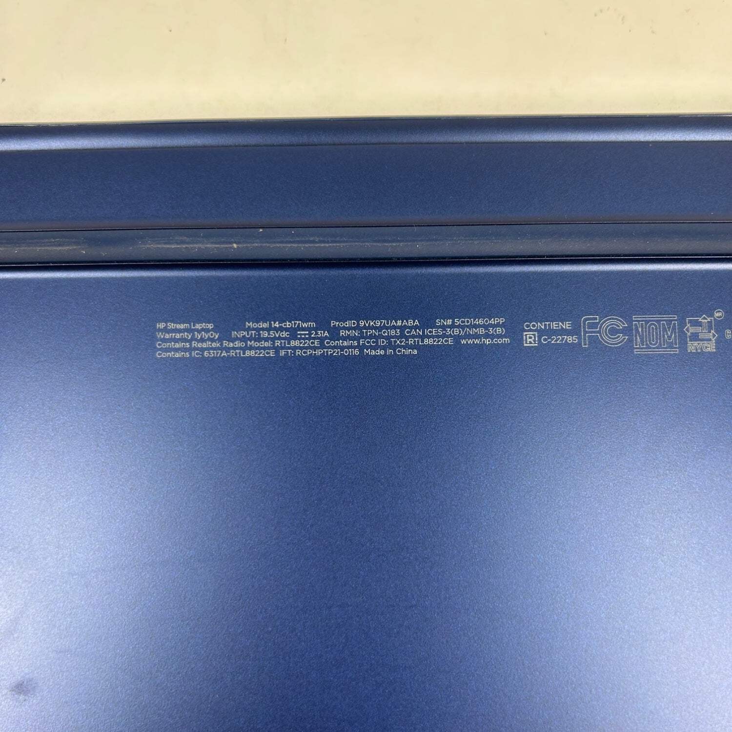 HP Laptop 14-CB171WM 14″ Celeron N4020 1.1GHz 4GB RAM 64GB SSD