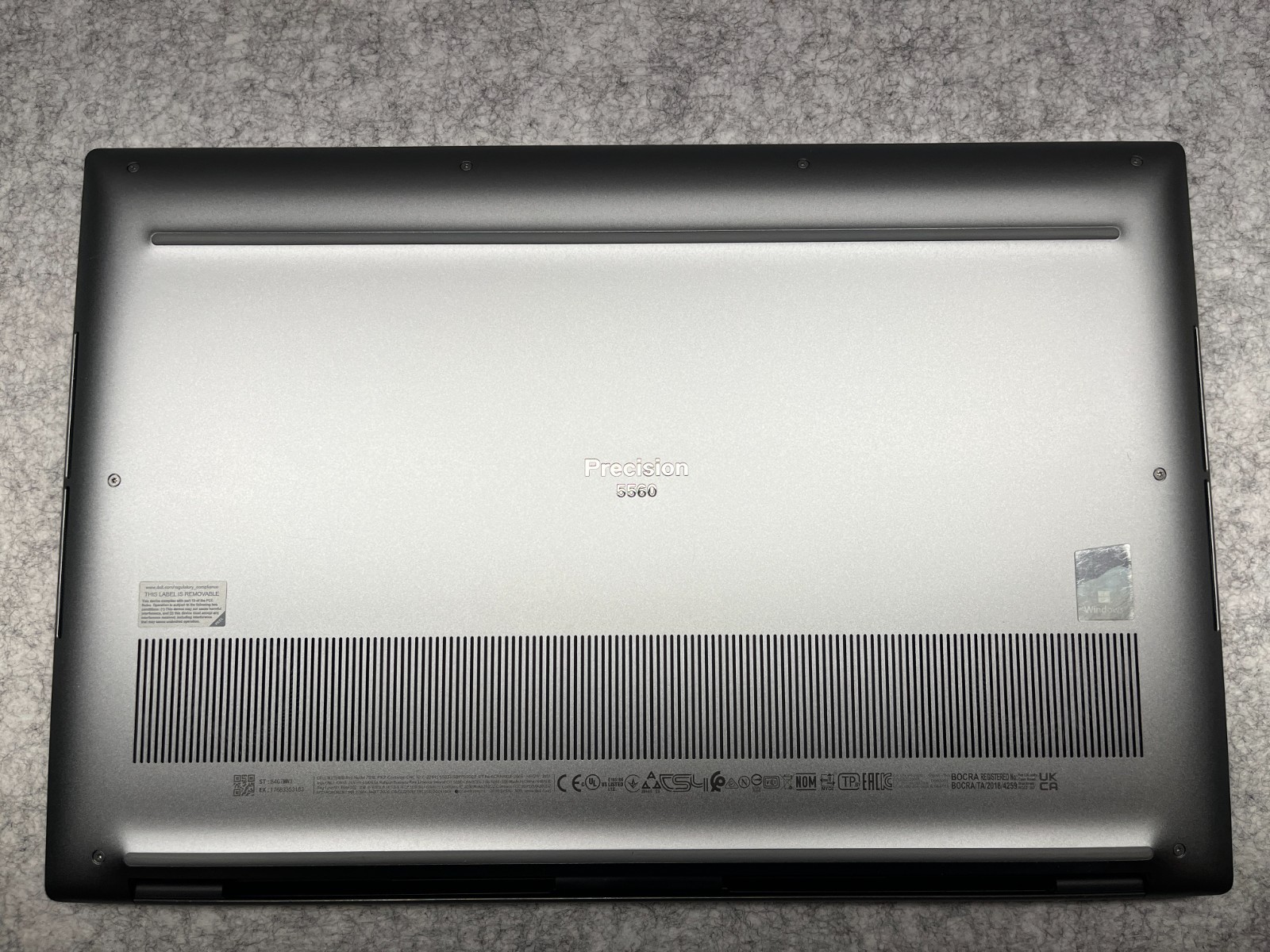 Dell Precision 5560 15.6″ FHD+ 8-Core i7-11800H 16G RTX A2000 512GB NVMe W11 Pro