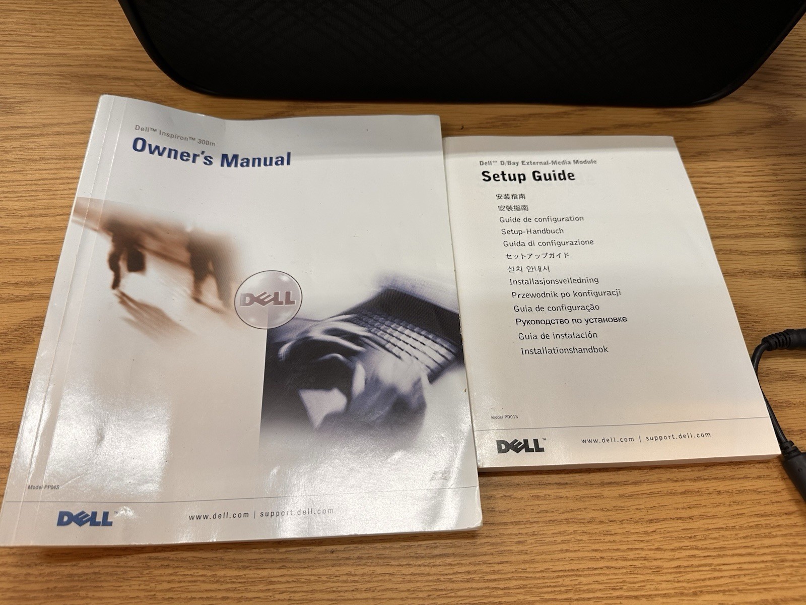 DELL INSPIRON 300M Laptop, WIN xp With Power Adapter, Manuals, Laptop Bag Tested