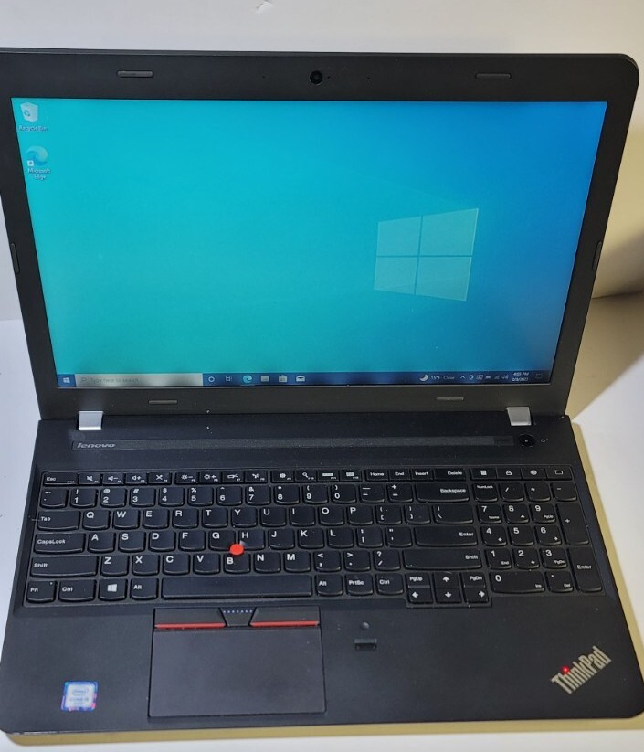 Lenovo Thinkpad E560 Intel i5 – 6200U @ 2.40GHz 16GB RAM 500GB HDD Win 10 Pro