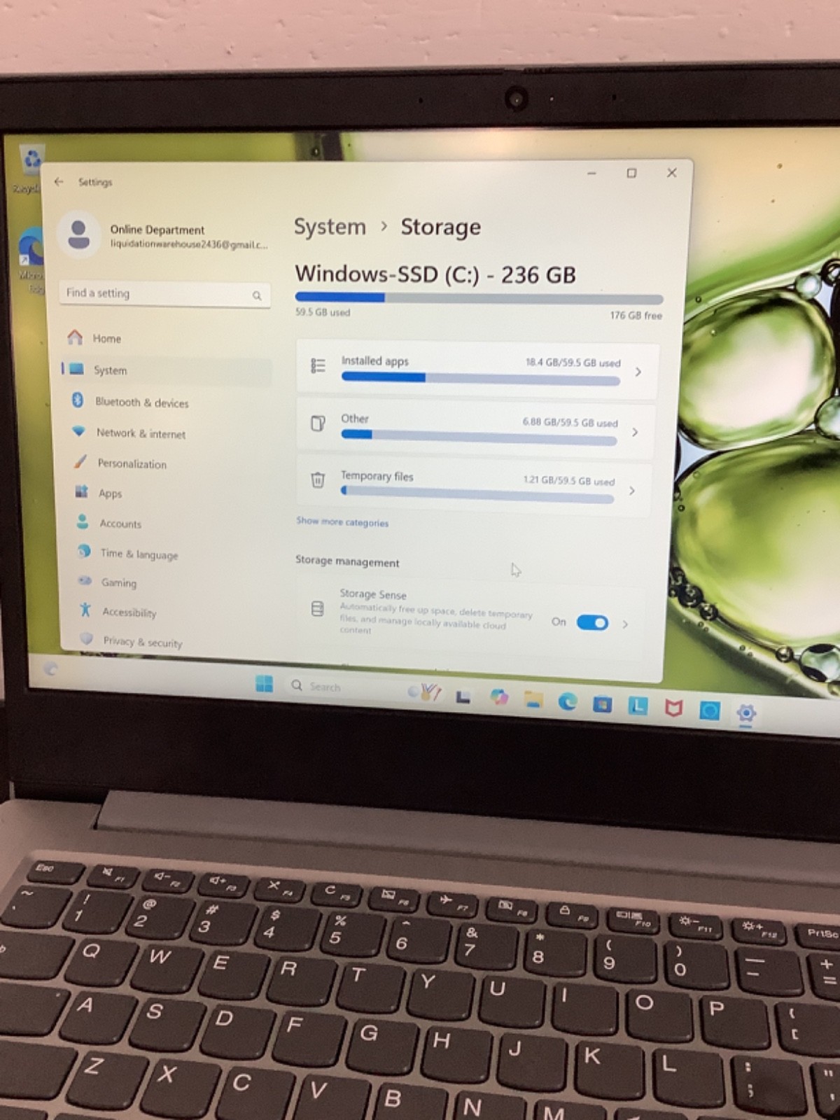 Lenovo IdeaPad 3 15ITL6 15.6″ 8GB 256GB, Silver