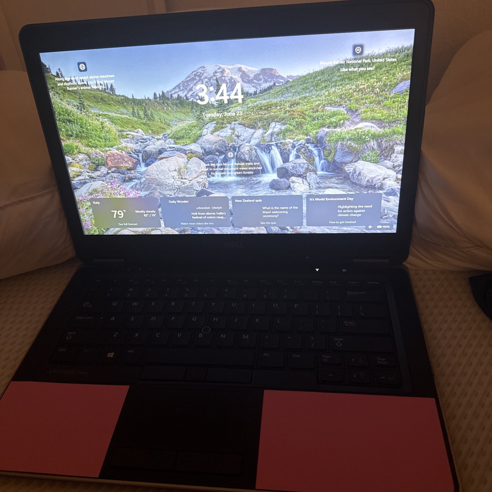 PINK Dell Latitude E7440 Business CLASS i5 8G RAM 256GB SSD Win11