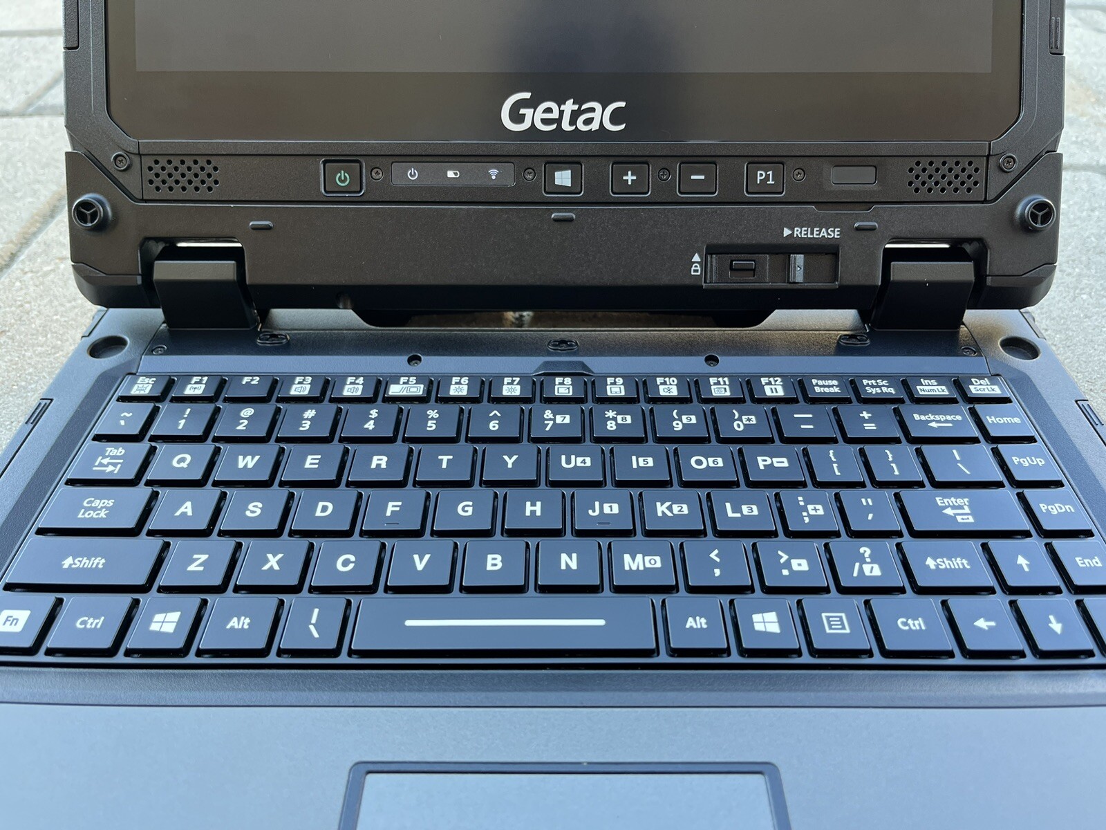 Getac K120 Rugged Toughbook Touch i5-8250U 1.60Ghz 16GB 256GB SSD Win 11 pro