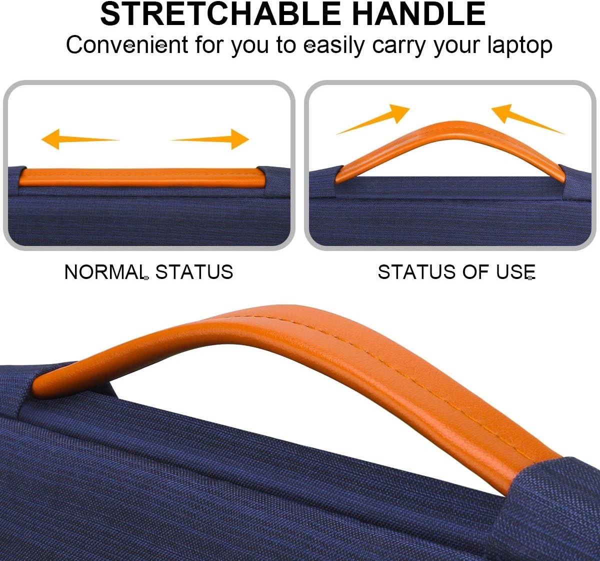 360° Protective Laptop Sleeve Case for 15 inch New MacBook Air M4 A3241 2025, M3
