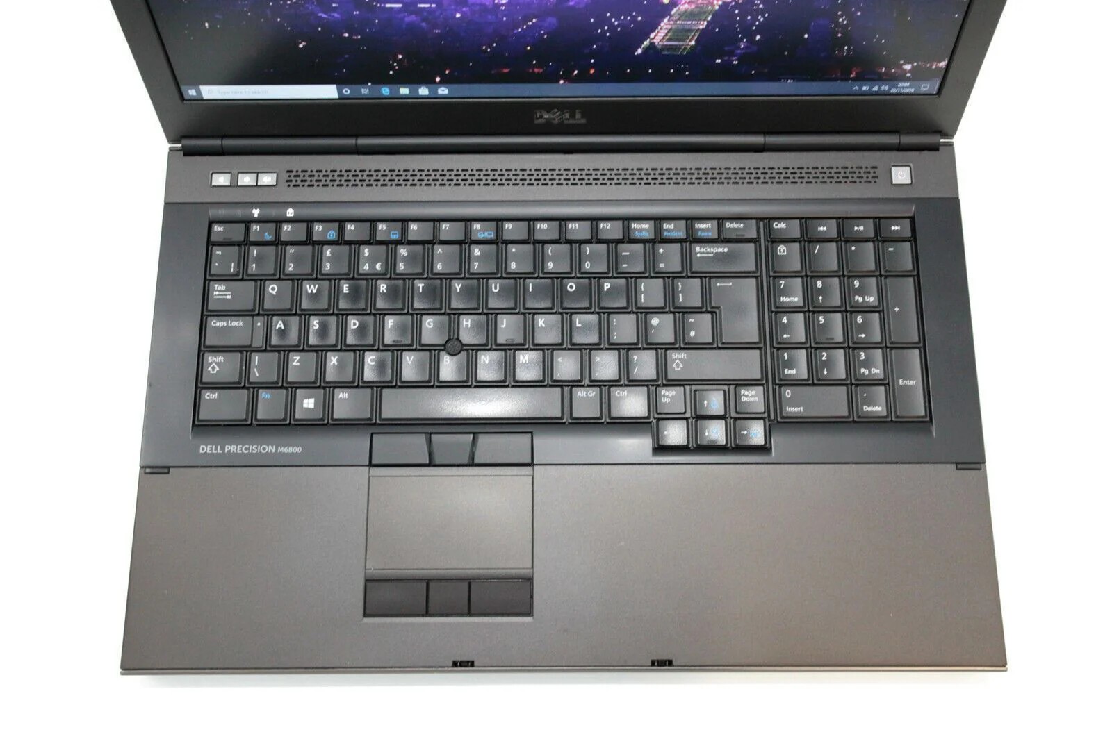 Workstation 17.3″ DELL M6800 i7-QUAD 512GB SSD + 2TB HDD DVDRW 32GB M6100 2GB