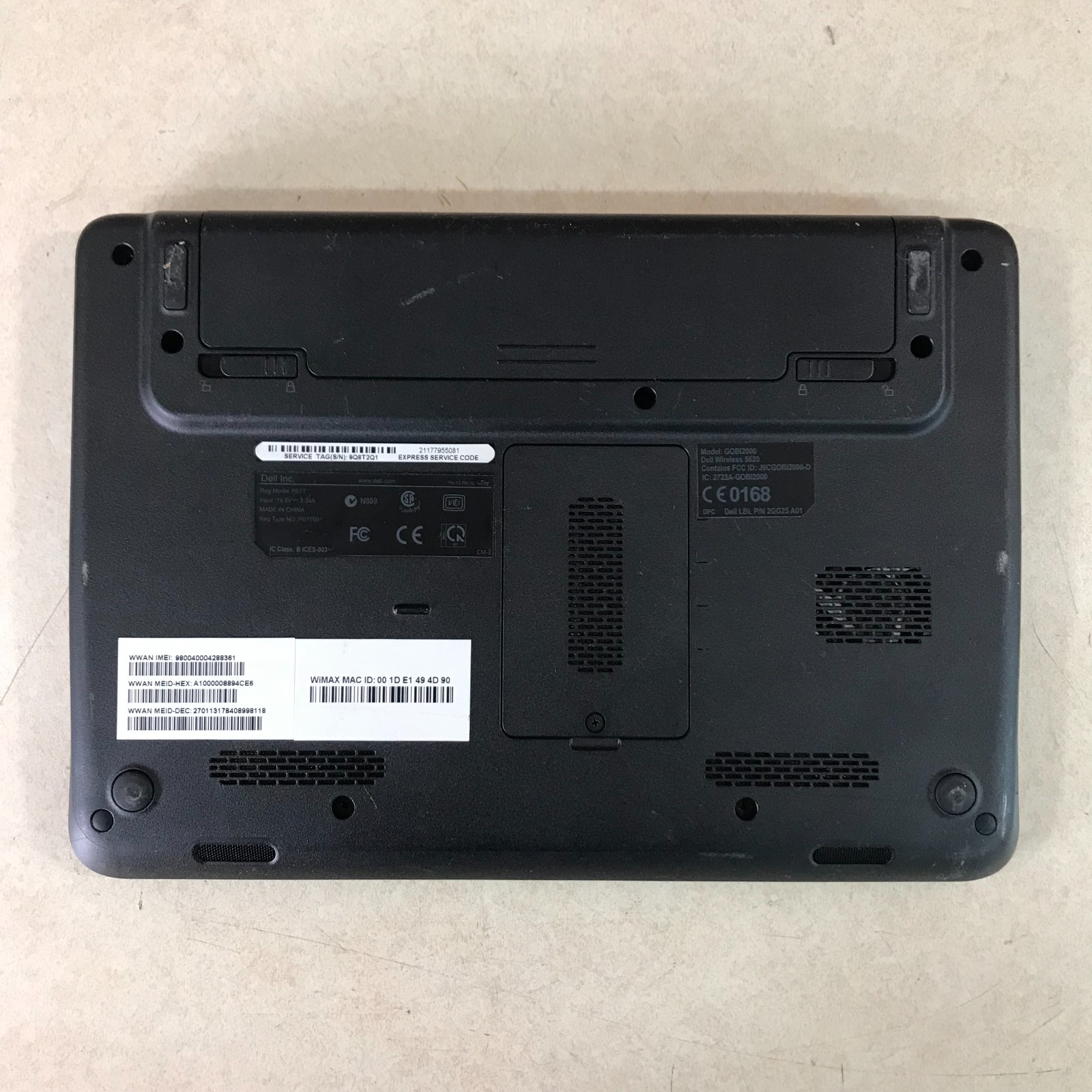 Dell Inspiron Mini Retro Gaming Laptop i3-U330 1.2GHz 2GB RAM (Windows 7 64-Bit)
