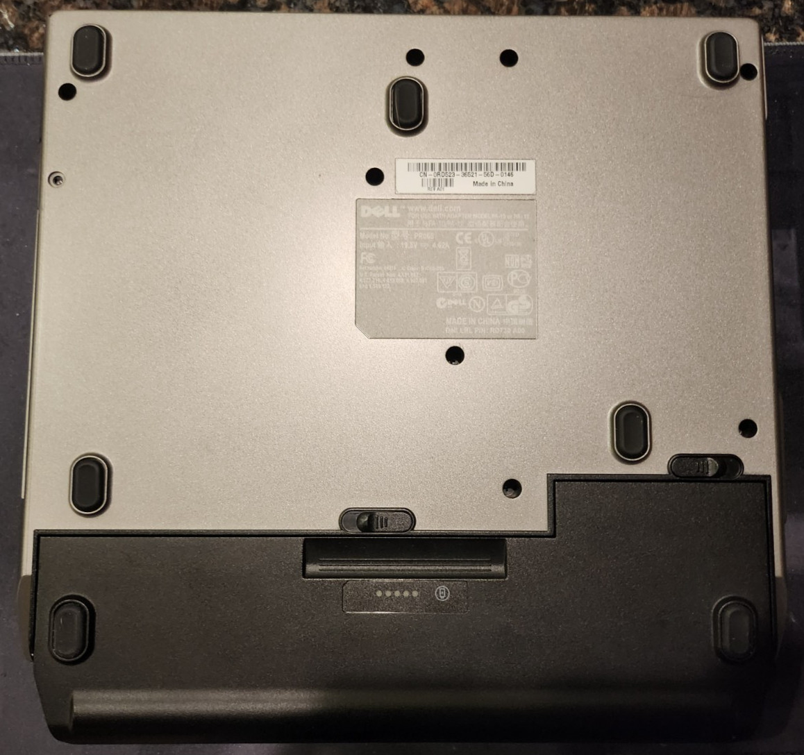 Dell Latitude D410 Pentium M Windows XP 128GB SSD Working Dock AC Wifi 2GB Ram