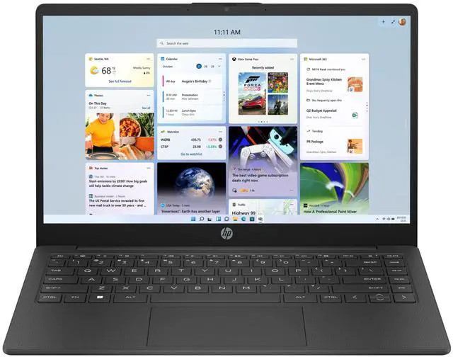 HP 14-em0000 14 in FHD Ryzen 5 7530U 16 GB DDR4 512GB SSD Radeon Home Black