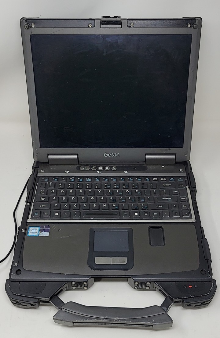 GETAC B300G6 Rugged Laptop Intel I5-6200U For Parts/Needs Repair SEE NOTES