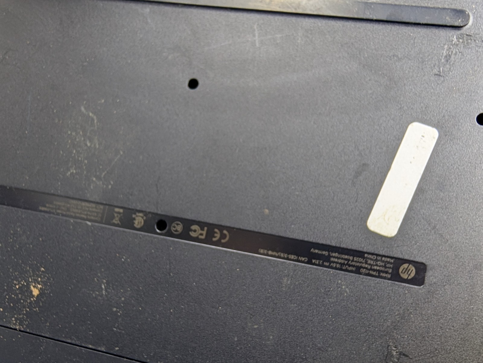Lot of 2 HP Computer Laptops UNTESTED FOR PARTS
