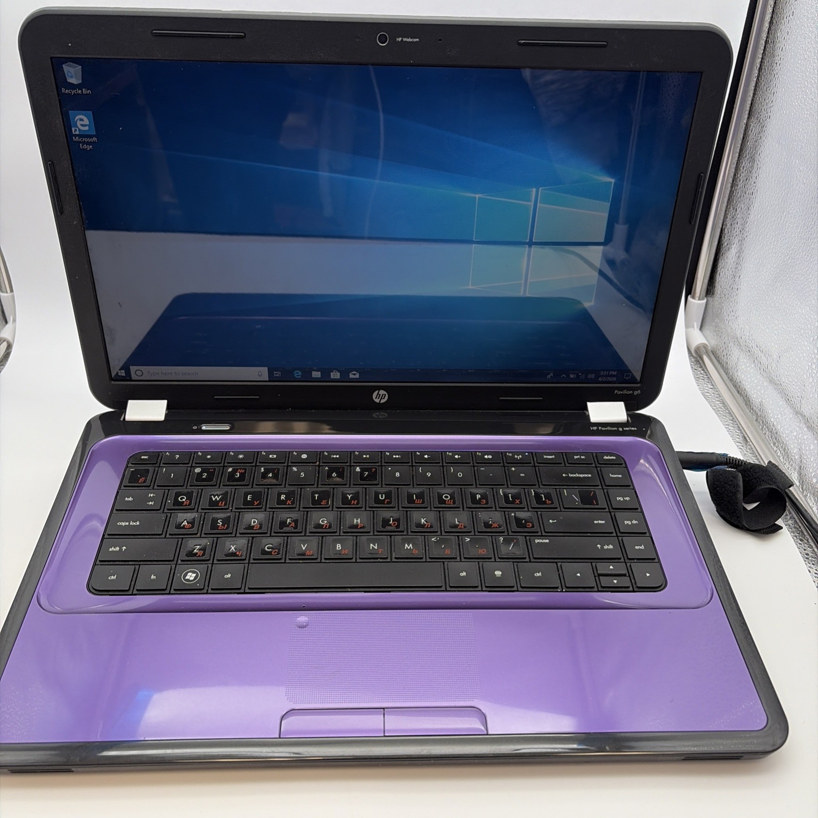 HP PAVILION G6 Intel Pentium P6200 @ 2.13GHz L106