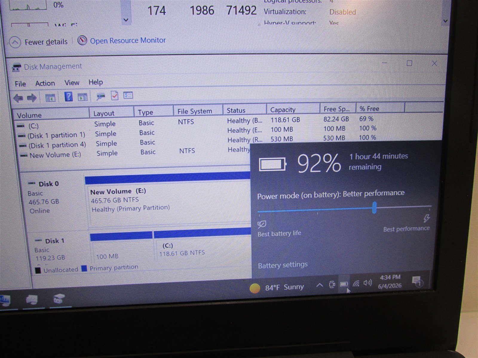 Lenovo V330-15IKB i5-7200U 2.5GHz 8GB RAM 128GB m.2 500GB HDD 14″ W10Pro COS DMG