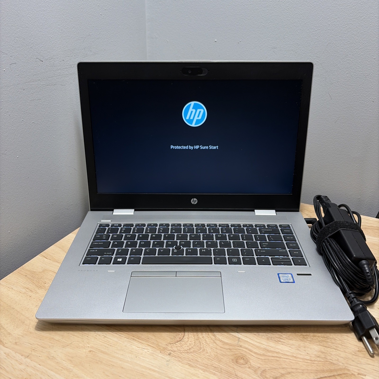 HP ProBook 640 G4 15″ CORE i5-8250U 1.60GHZ , 16GB, 256GB WCAM WIFI WIN11 CORD