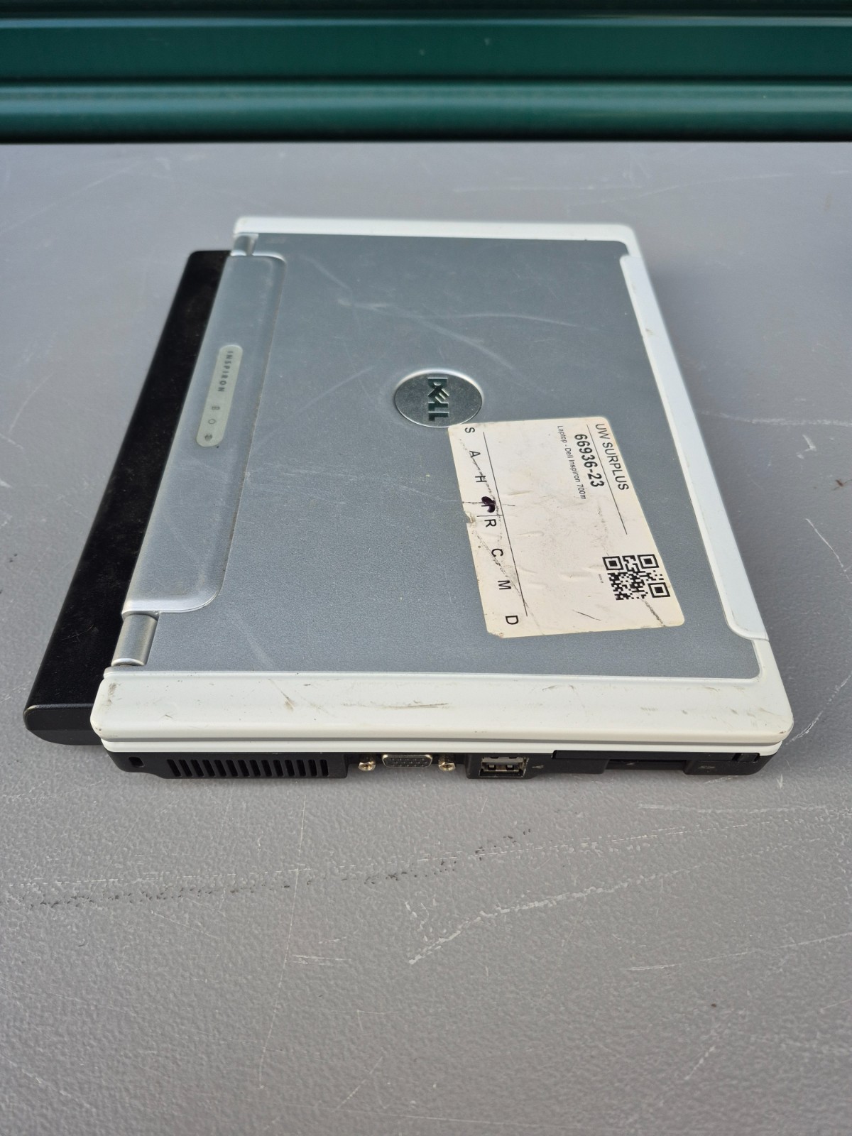 Dell Inspiron 700m 12″ Laptop Intel Pentium Centrino No Hard Drive