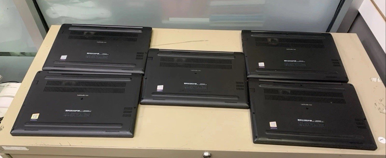 🌟5x Lot Dell Latitude 7390 i7 8650U No Batt No SSD No Ram Working🌟