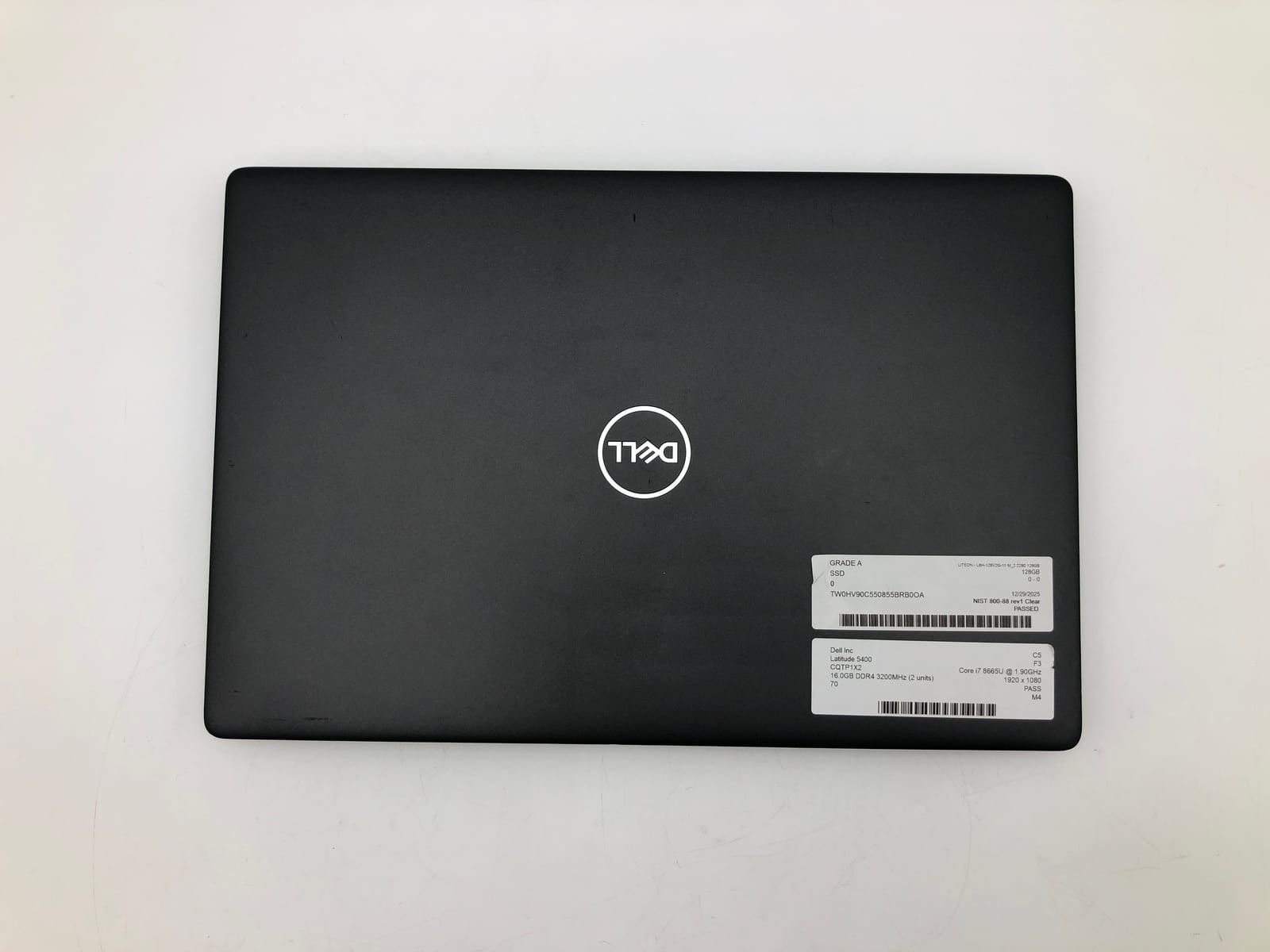 Dell | Latitude 5400 | i7-8665U | 16GB | 128GB SSD | Win 11 Pro | 70% Battery