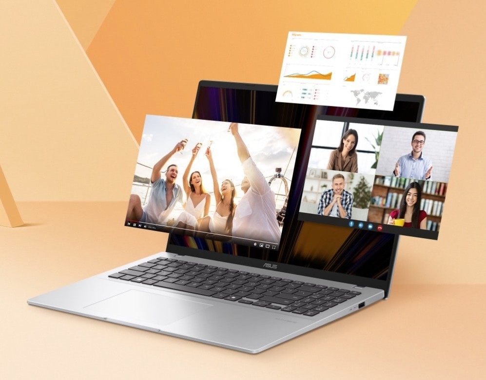 ASUS Vivobook 16′ AMD R7 KRACKAN H WUXGA (1920 x 1200) 16:10 16GB DDR5 1TB