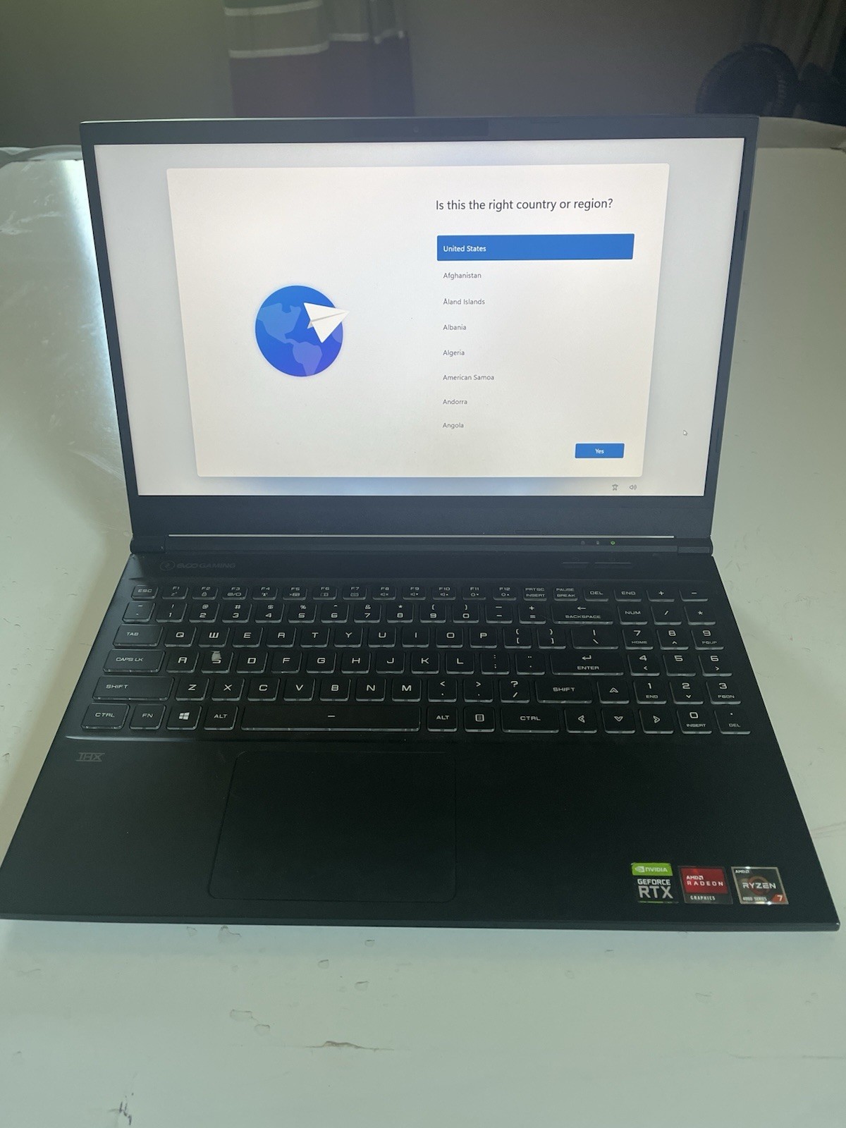 EVOO EG-LP7-BK Gaming Laptop, 15.6″ FHD, R7 4800H, RTX2060, 16GB RAM, 512GB SSD