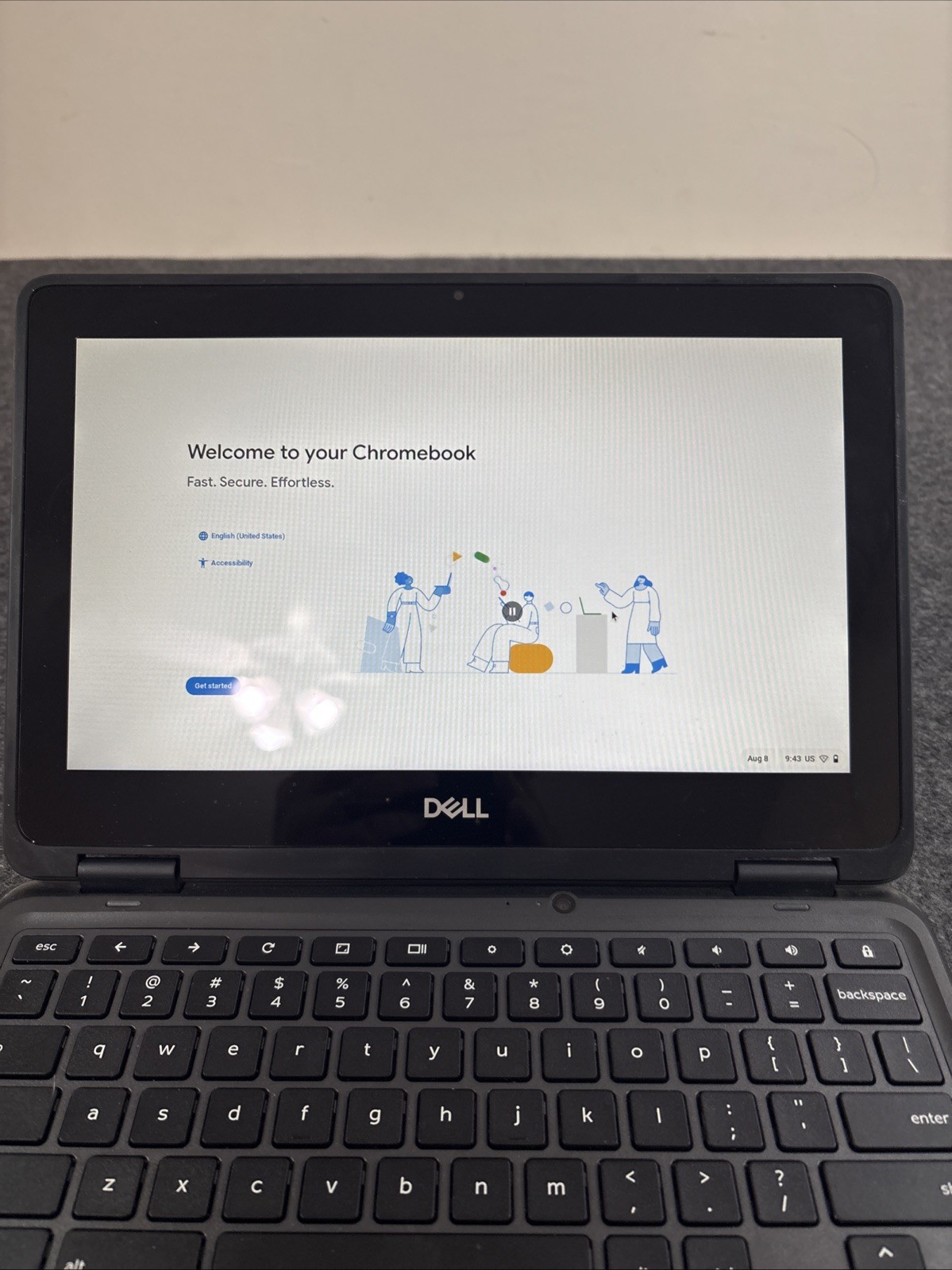 DELL Chromebook 3100 2-in-1 touchscreen