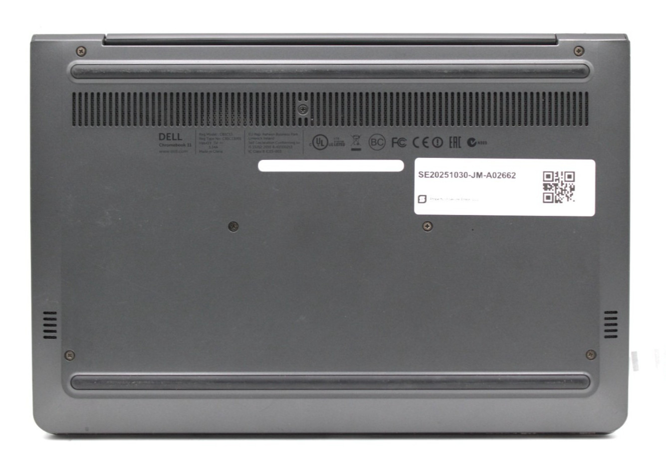 Dell Chromebook 11 Celeron-2955U@1.4GHz 2GB DDR3 16GB Internal NoOS*USED/TESTED*