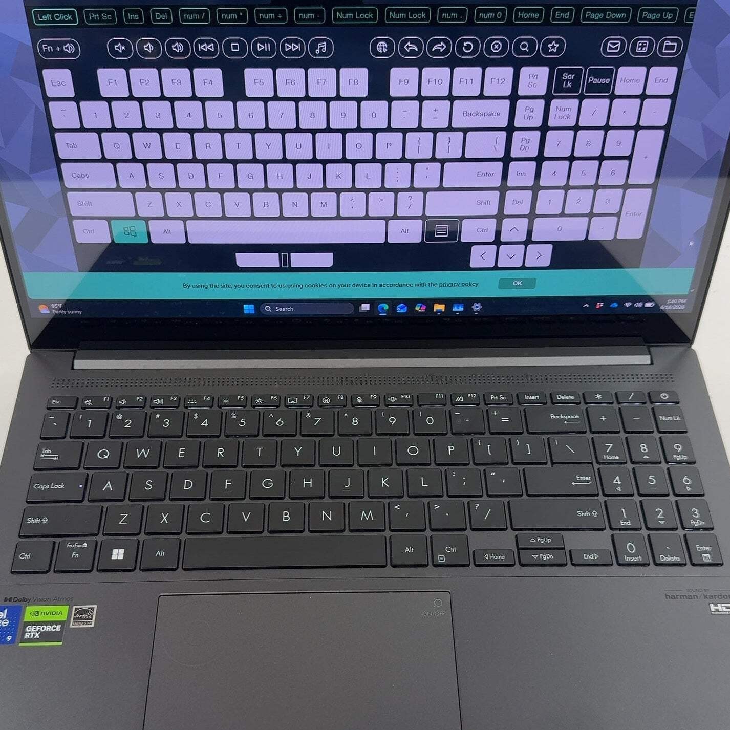 Asus Vivobook Pro 15 Q543M 15.6″ Core Ultra 9 185H 24GB RAM 2TB SSD RTX 3050