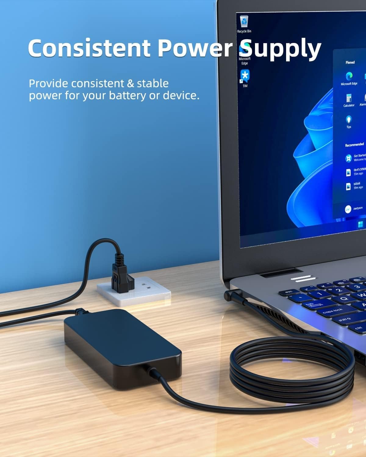 Asus 19V 6.32A 120W Laptop Charger ROG TUF Strix VivoBook Pro Round Connector