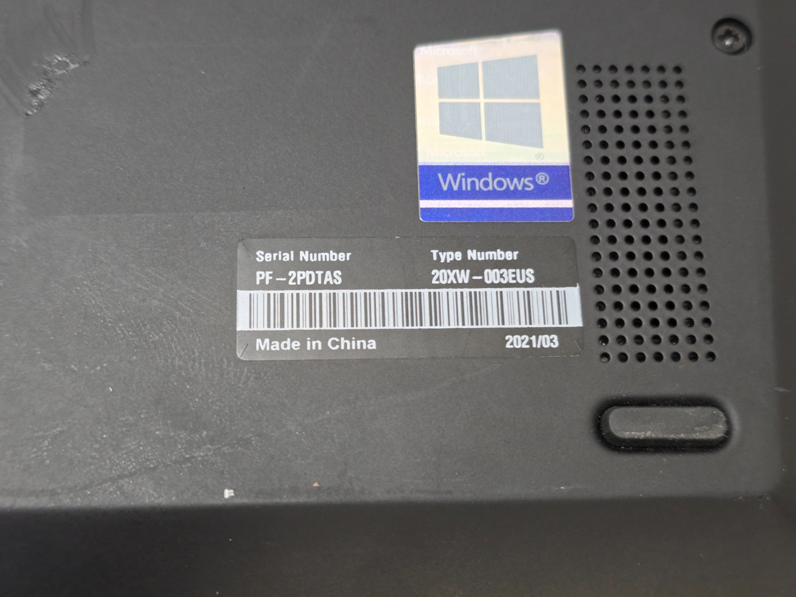 Lenovo ThinkPad X1 Carbon 9th Gen Core i5-1135G7 8GB RAM NO SSD *READ!!**