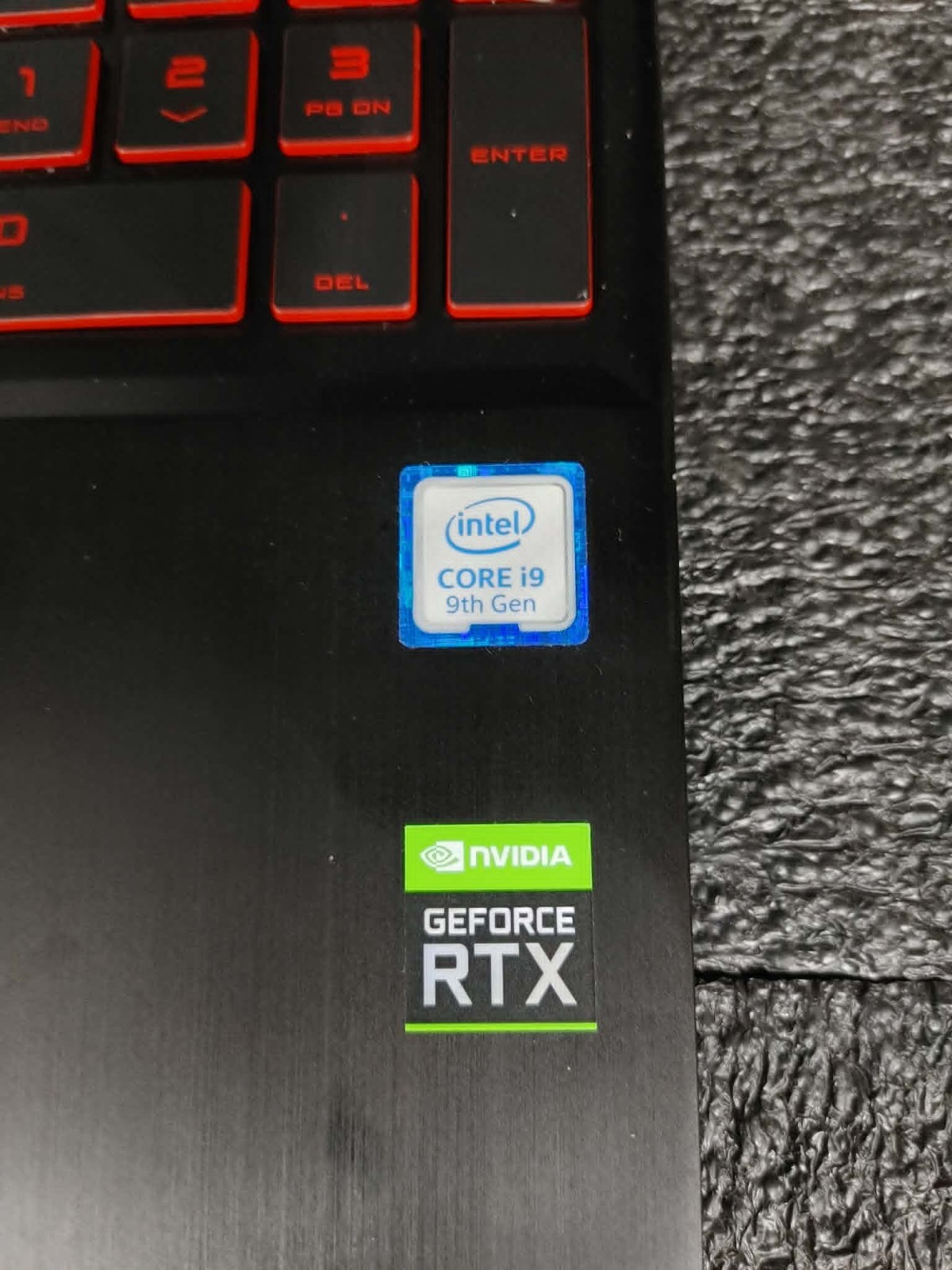 HP Omen 15-DH0XXX Intel i9-9880H 2.30GHz 16MB 512GB RTX 2080 4K Screen Notebook