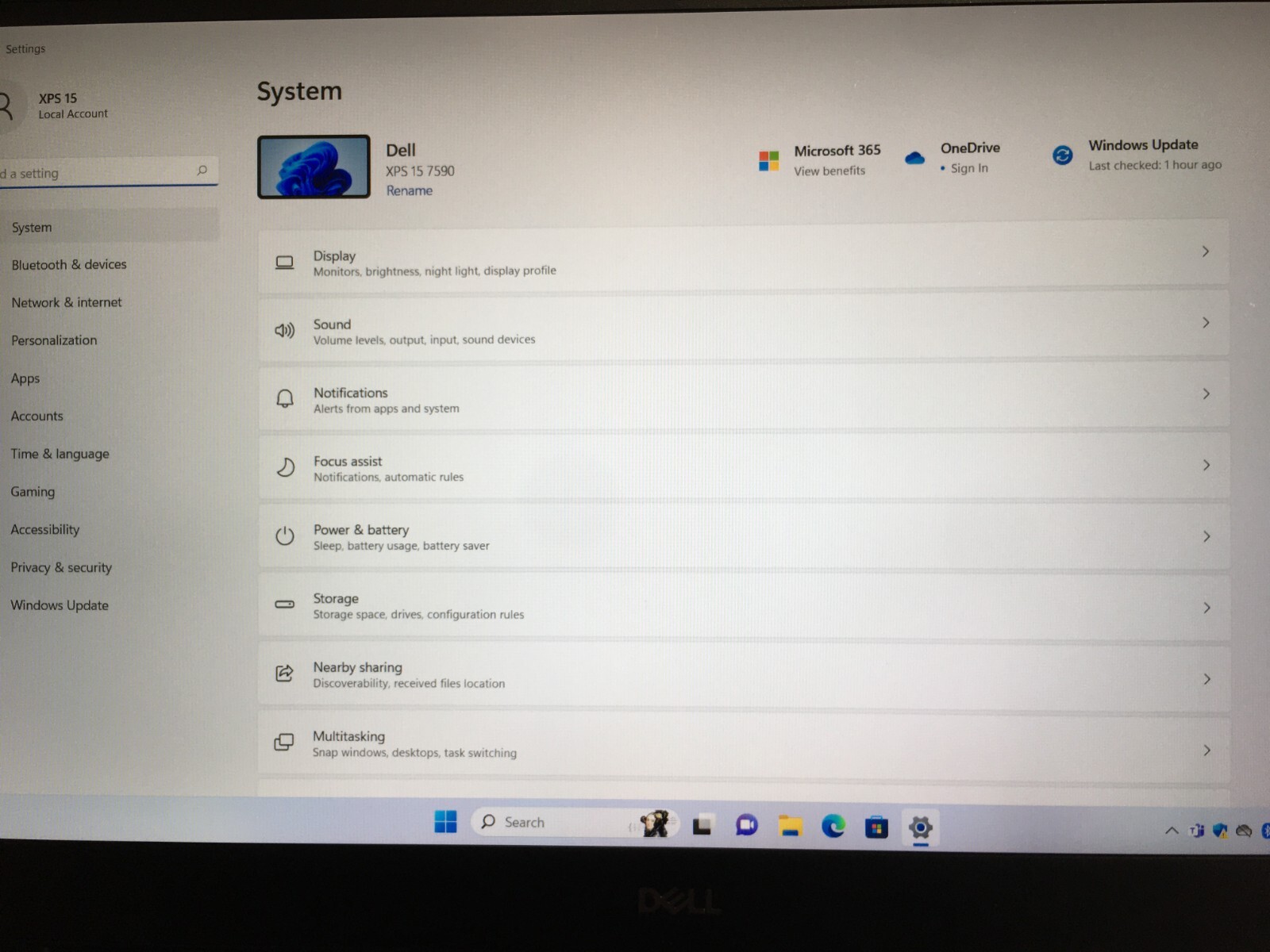 Dell XPS 7590 15.6″ i5-9300H | 2.40Ghz | 512GB| 64GB RAM | Win 11 Pro