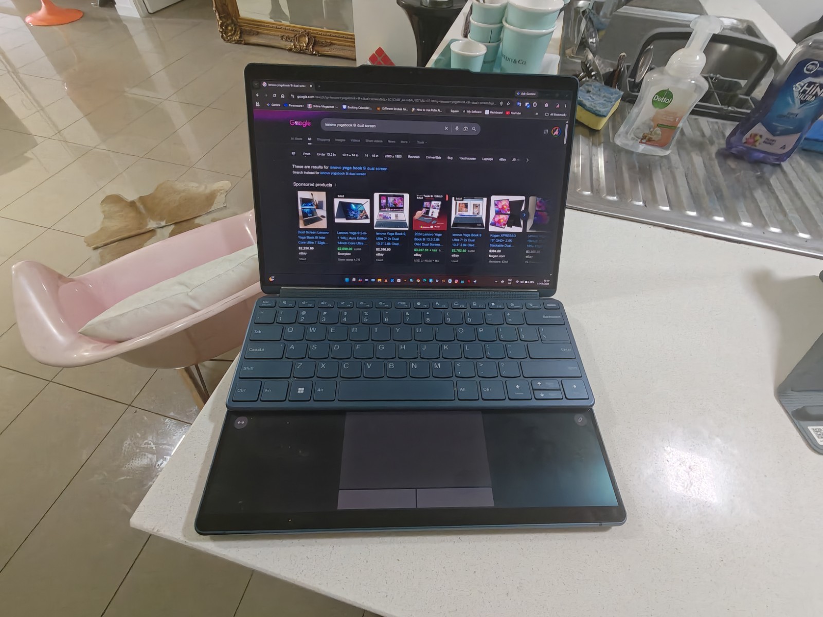 Lenovo Yoga Book 9i 13IRU8 Dual 13.3″ 2.8K OLED Touch i5-1335U 16GB 512GB Boxed