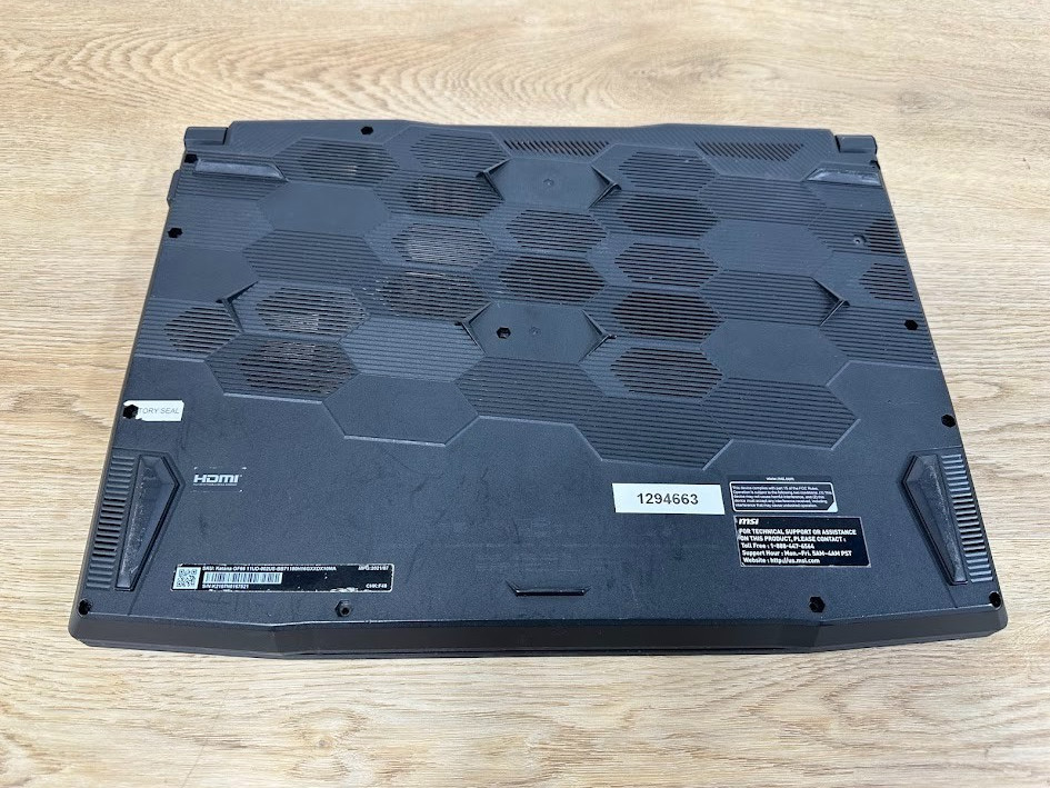 MSI Katana GF66 11UD, Core i7 11800H, 32GB DDR4, RTX 3050Ti, 512GB SSD, 2021