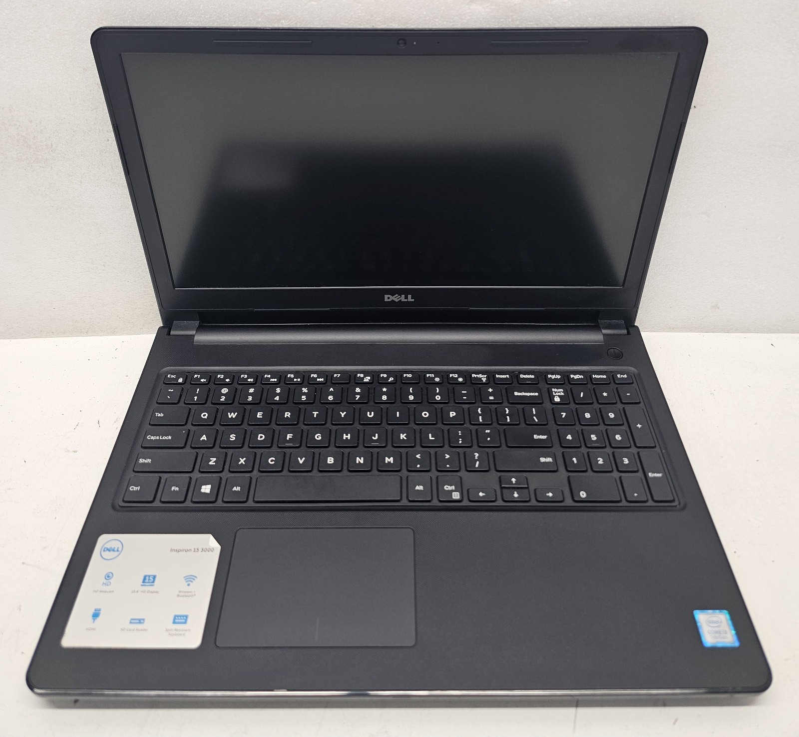 Dell Inspiron 15-3567 15.6″ Laptop Intel Core i3-7130U NO RAM/HD/OS/POWER (FL)