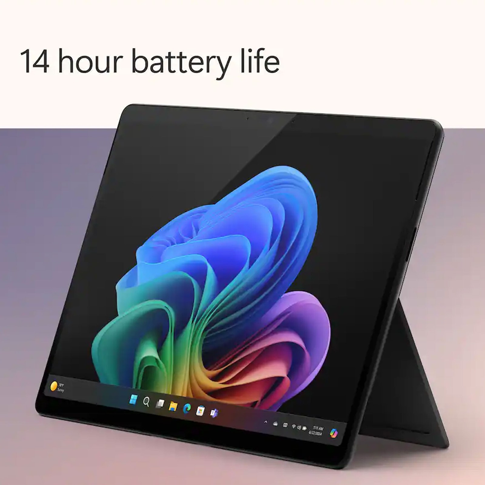 Microsoft Surface Pro Copilot+ PC 13” Tablet + Keyboard – Snapdragon X Plus