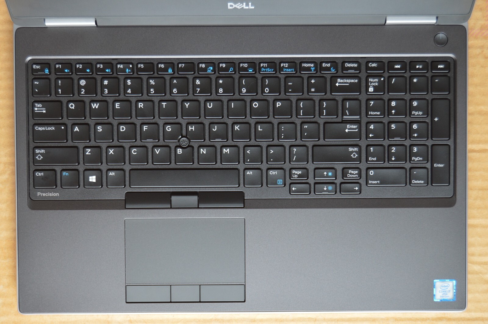 Dell Precision 7540 4K UHD i7-9850H 64GB 2TB SSD T1000 Backlit KB