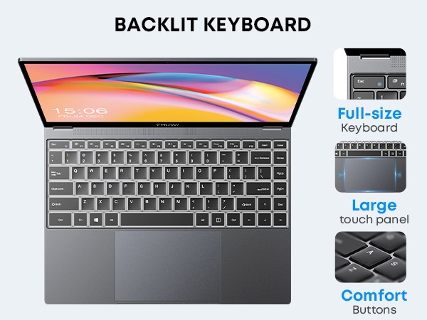 CHUWI FreeBook 13.5″ Touch Laptop Intel N100 12GB LPDDR5 512GB SSD Windows 11