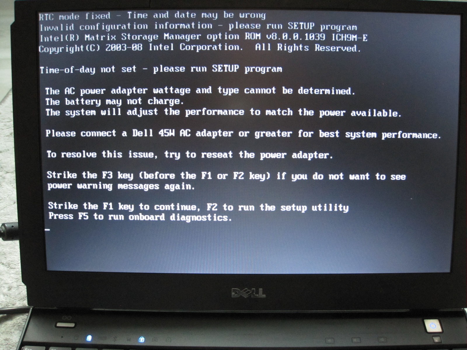 Dell Latitude E4200 Intel Core 2 DUO CPU U9600 @ 1.60GHZ / 2GB / 64GB Hard drive