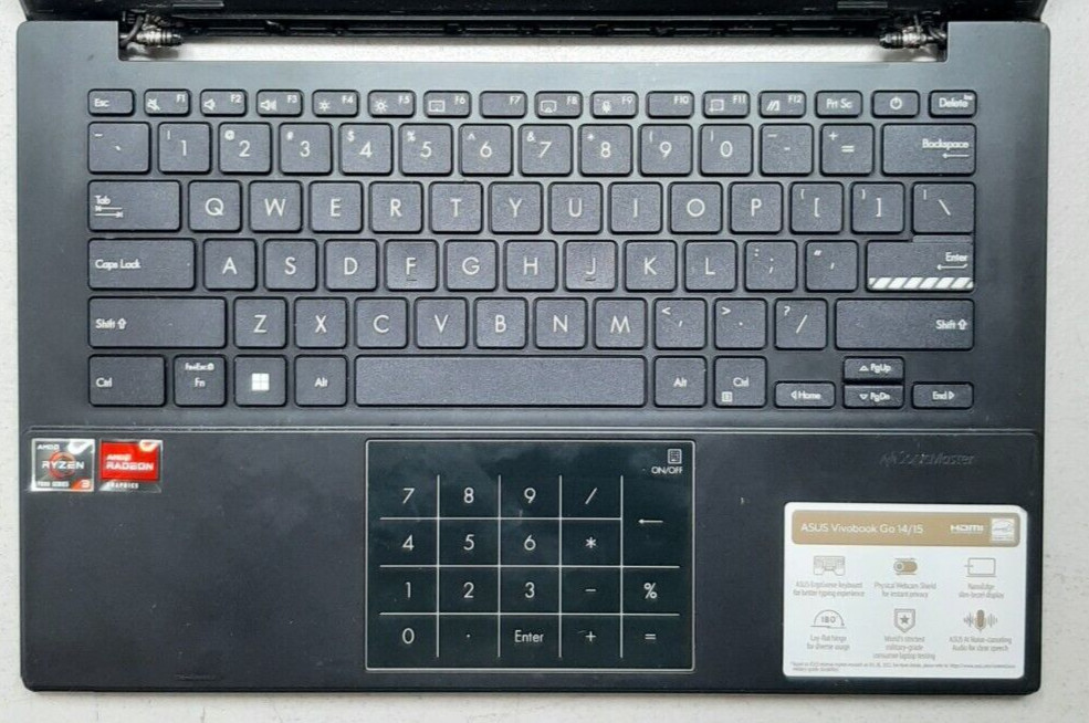 Asus VivoBook Go E140FA RYZEN 3 7320U 4GB RAM 256B SSD Win 11 #97