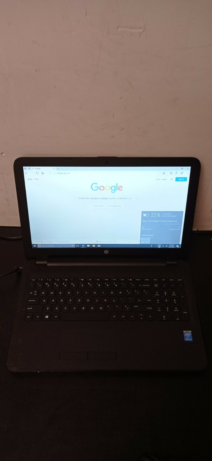 HP 15-ac121dx i3-5010U 2.1GHz 6GB RAM 1TB HDD 15.6″ Touch Win10 CND530044Q